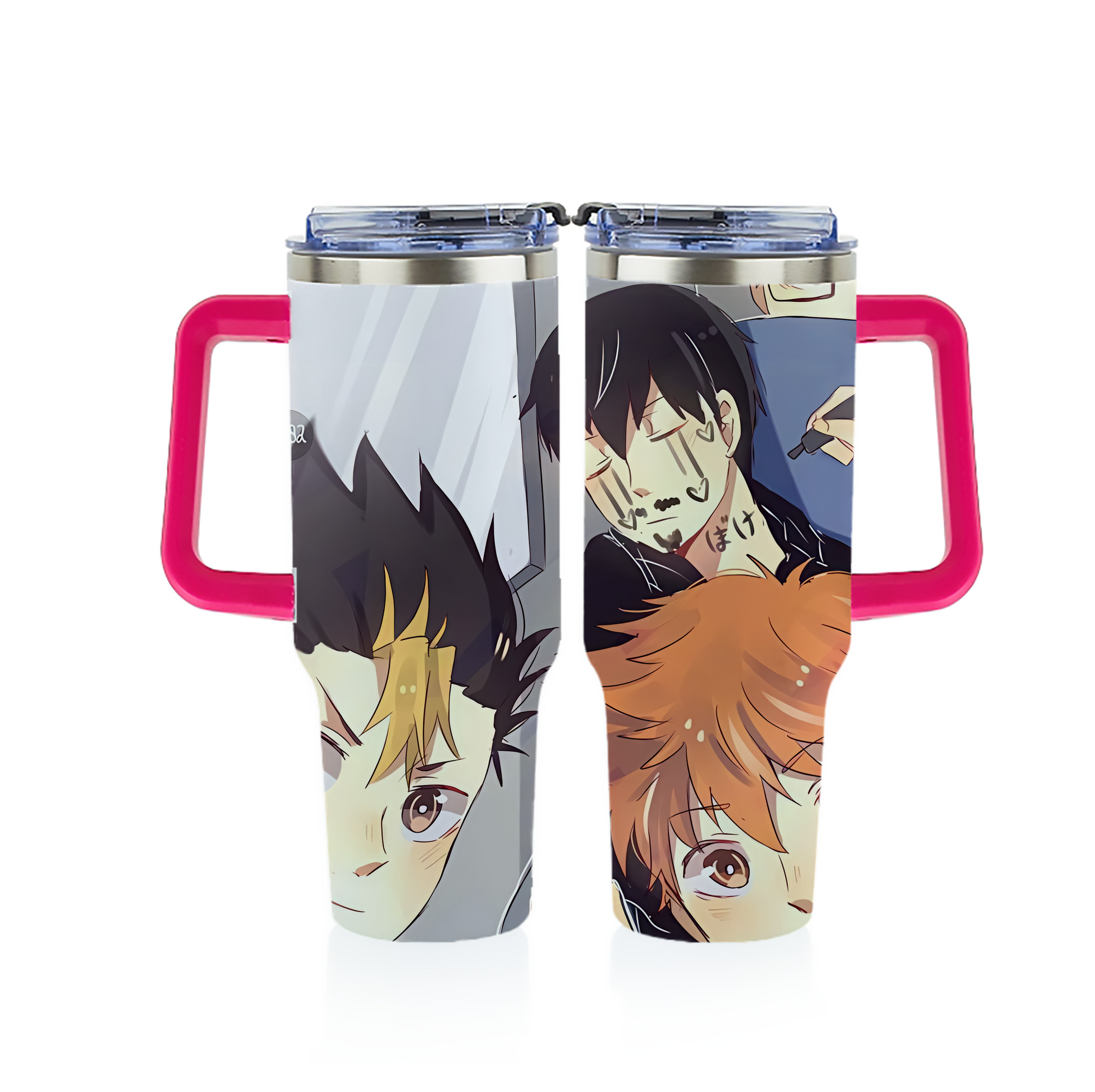 （画像用） ハイキュー!! Haikyu!! 1200ｍLフルプリント車用タンブラー